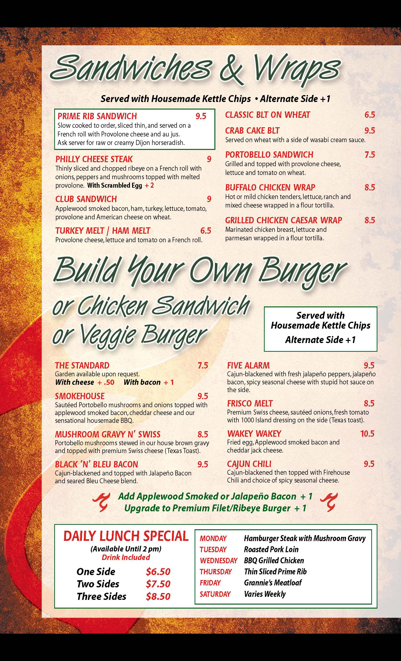 CHAR in Cookeville, TN, Menu, Page 3
